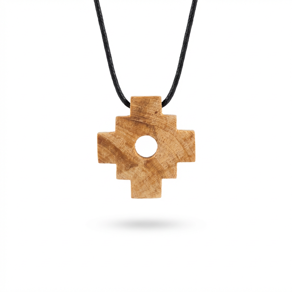 Palo Santo Chakana – drevený náhrdelník