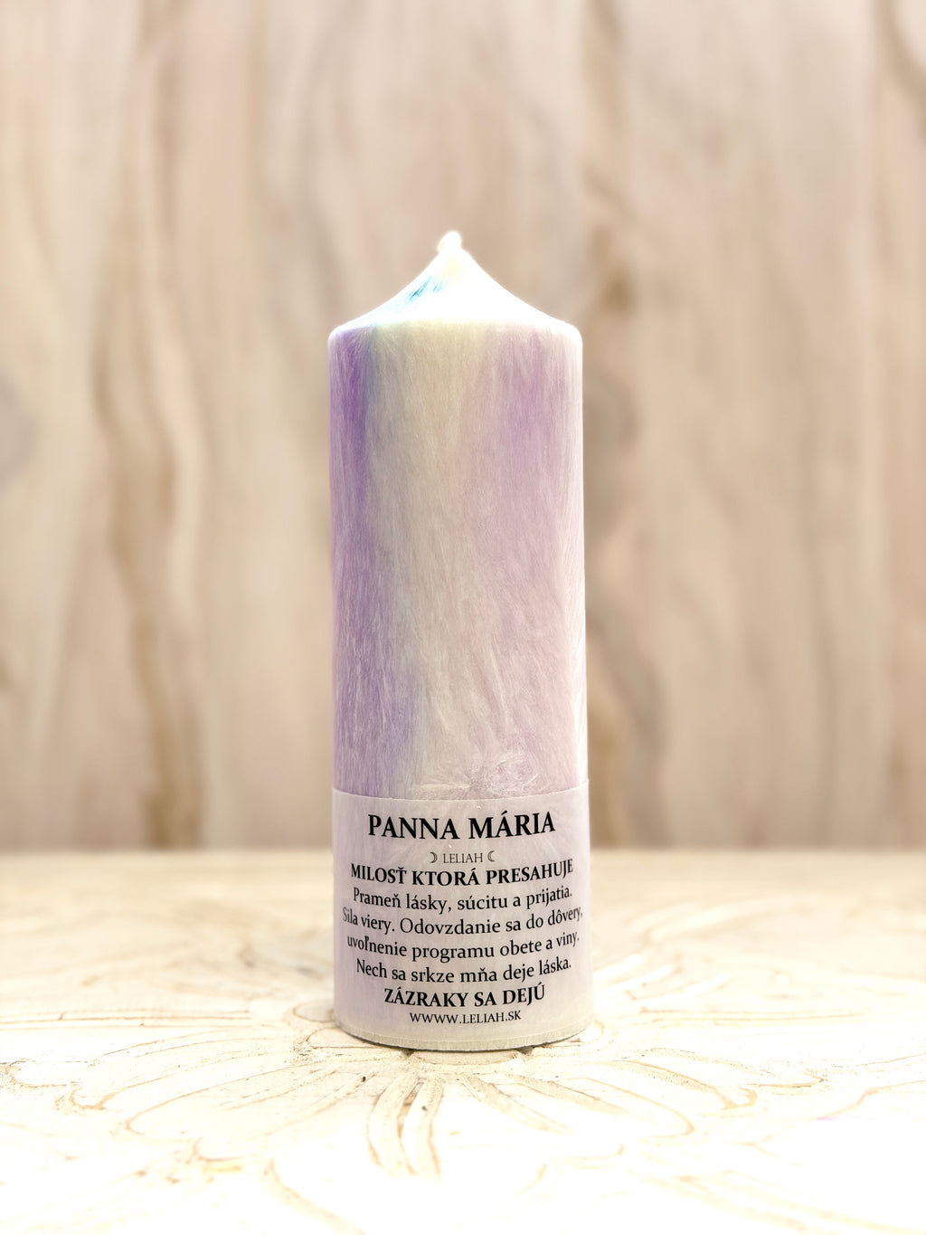 Panna Mária – milosť, láska a sila viery | energetická sviečka LELIAH