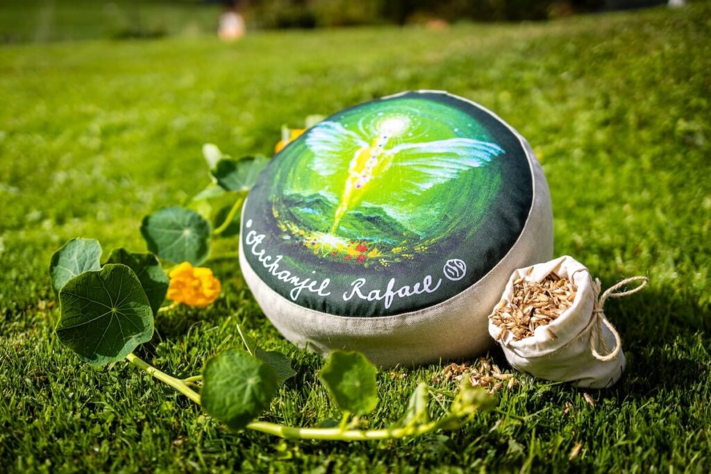 Archanjelský meditačný vankúš Rafael – (limitovaná edícia)