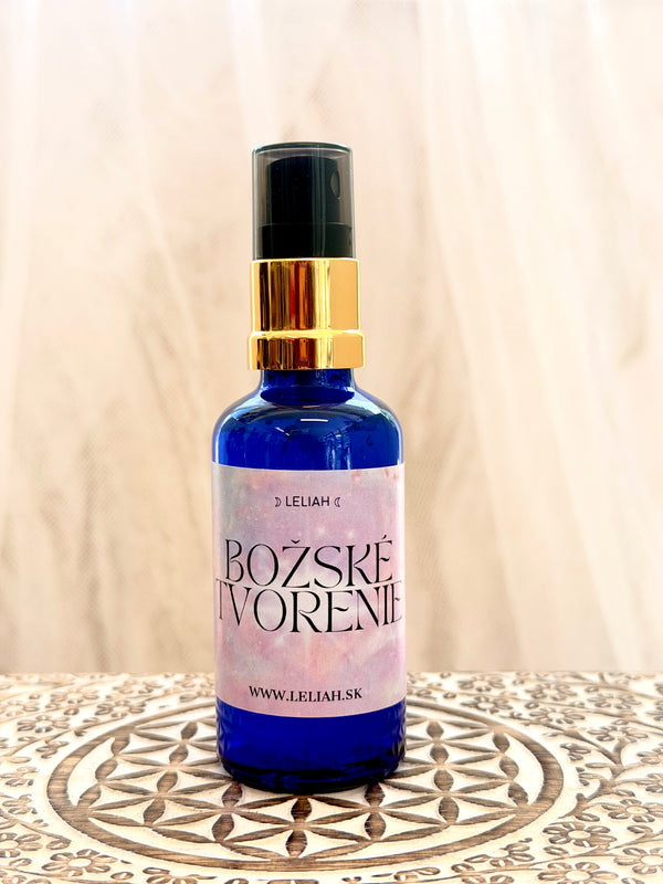 Božské Tvorenie – energetický aurasprej pre kreativitu a spojenie s vyšším Ja | LELIAH