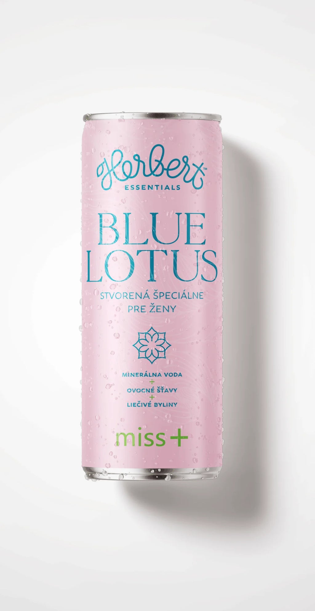 Blue Lotus, minerálna voda + ovocná šťava + liečivé byliny, 330 ml
