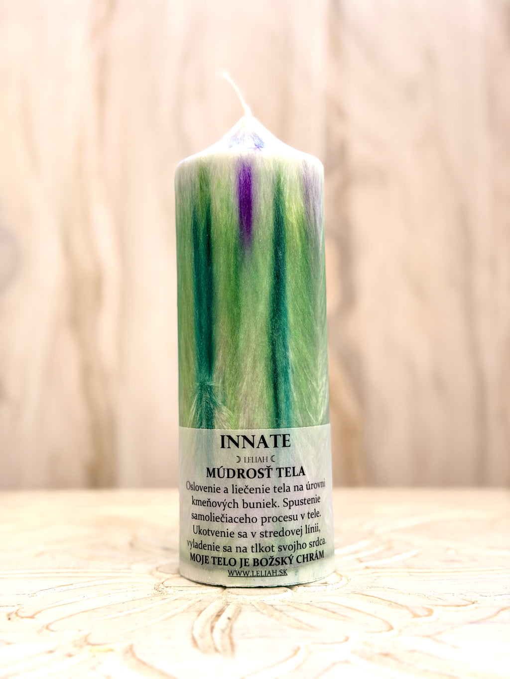 Innate – múdrosť tela a samoliečiaci proces | energetická sviečka LELIAH