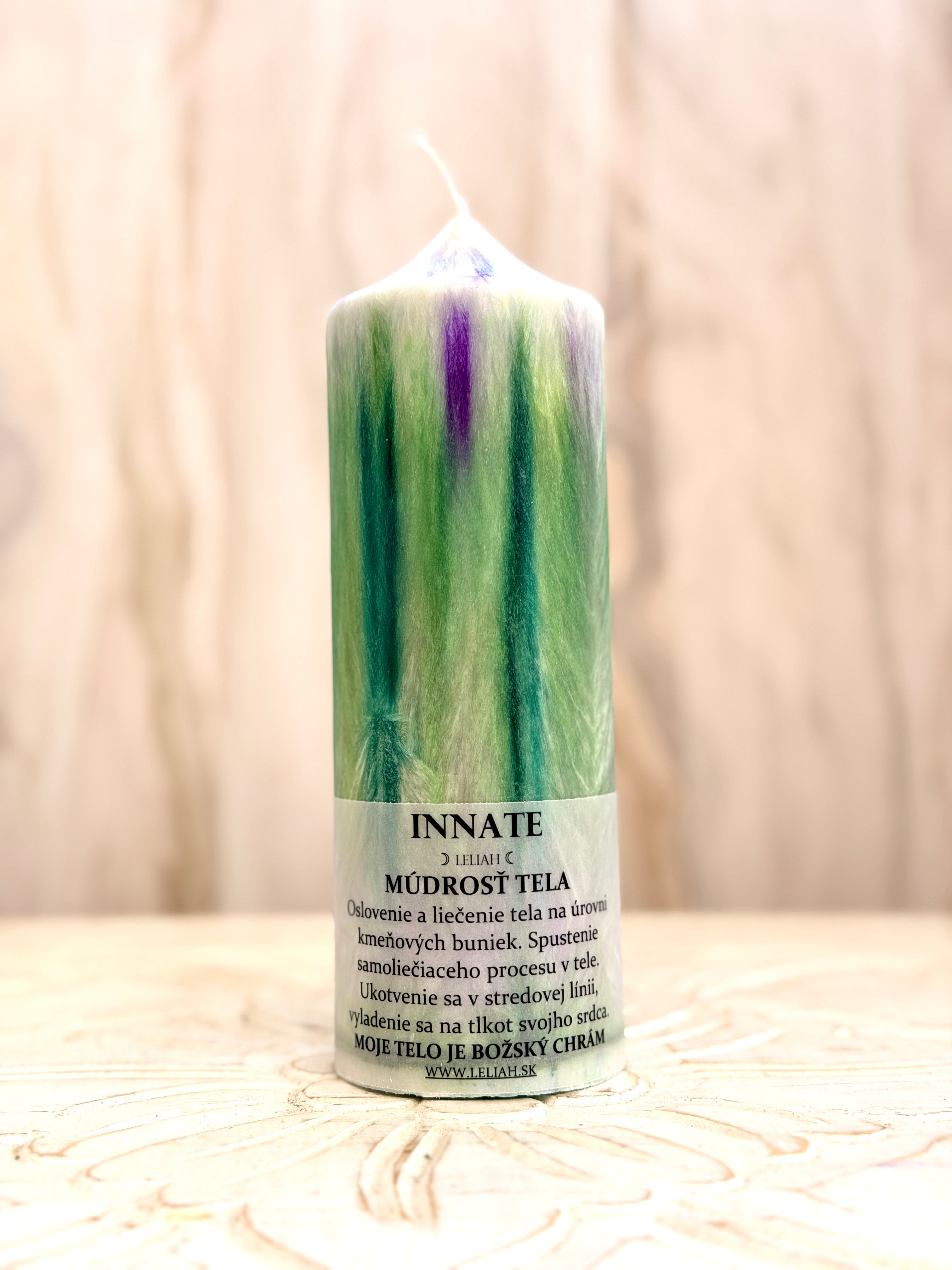 Innate – múdrosť tela a samoliečiaci proces | energetická sviečka LELIAH