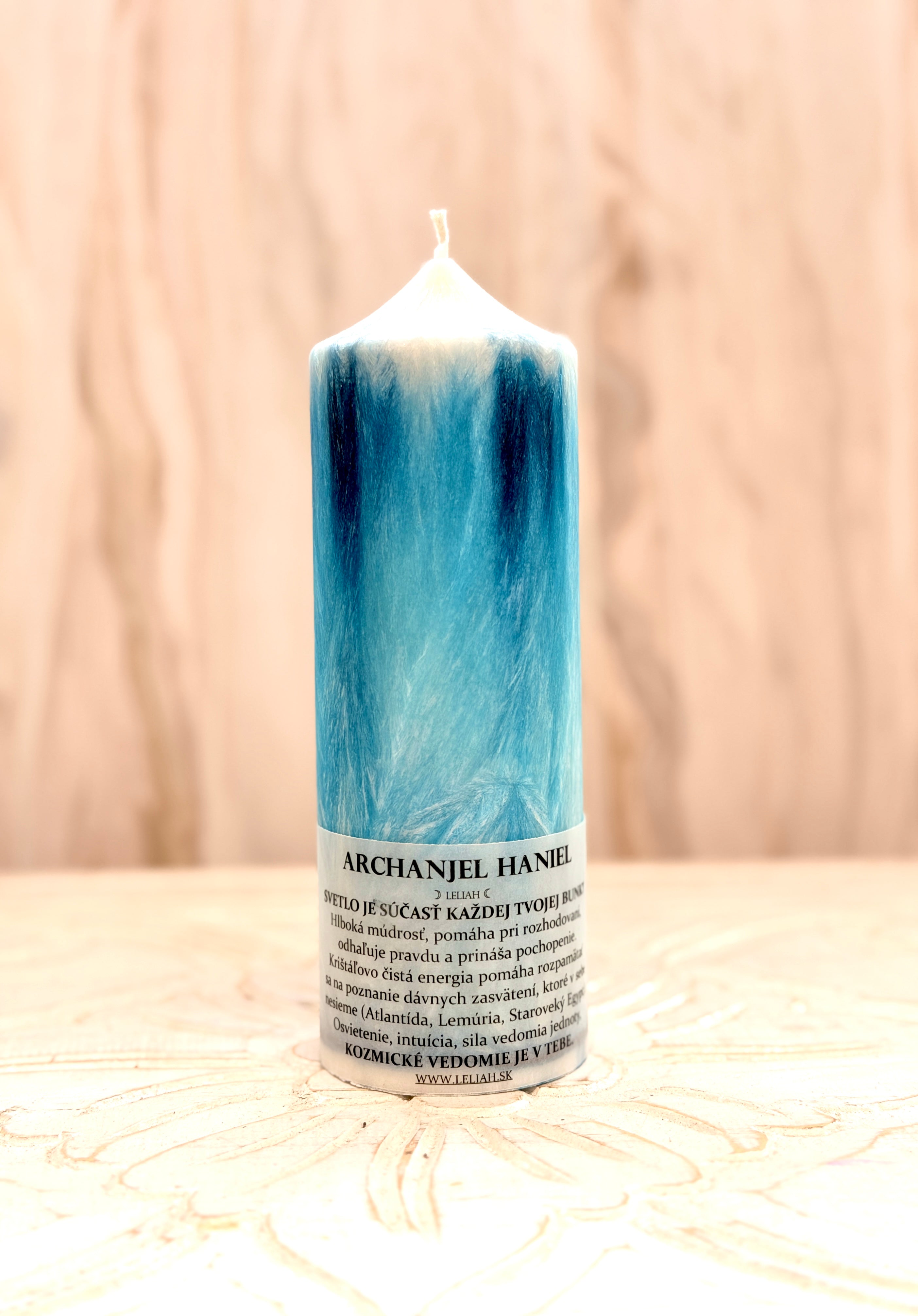Archanjel Haniel – múdrosť, pravda a intuícia | energetická sviečka LELIAH