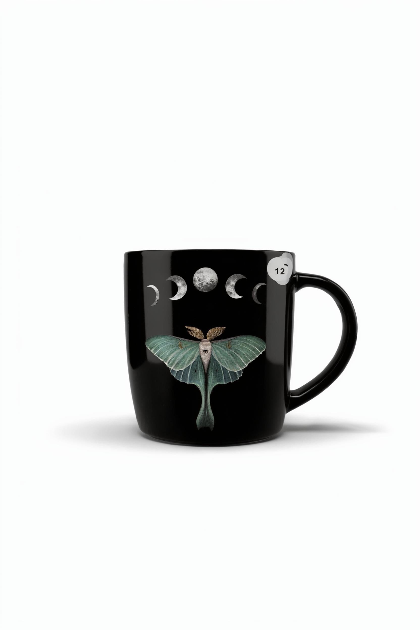 Keramická šálka Luna Moth – nočný motýľ