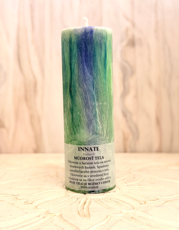 Innate – múdrosť tela a samoliečiaci proces | energetická sviečka LELIAH