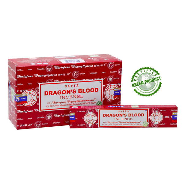 Satya Dragon's Blood (dračia krv) – vonné tyčinky 15g