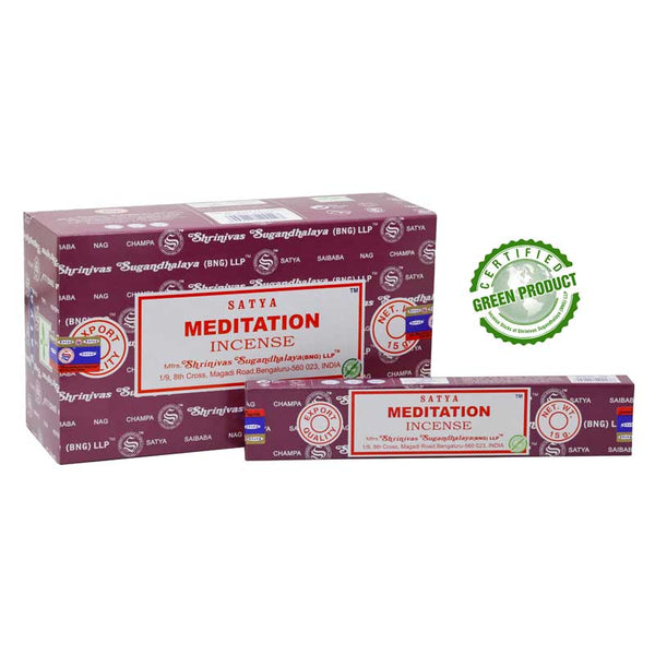 Satya Meditation – vonné tyčinky 15g