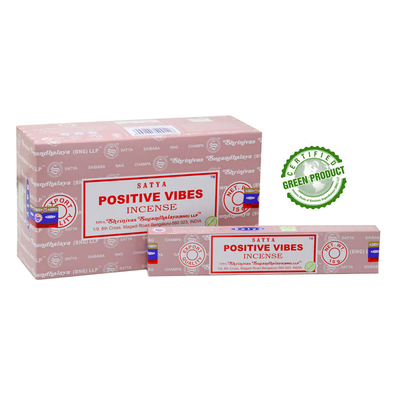 Satya Positive Vibes vonné tyčinky 15g