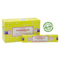 Satya Citronella (citronela) vonné tyčinky 15g
