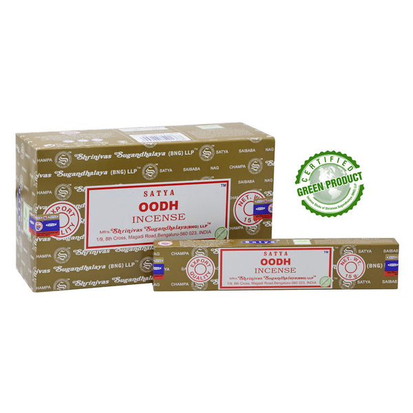 Satya Oodh (agarwood) – vonné tyčinky 15g