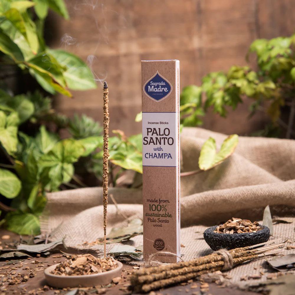 Sagrada Madre Palo Santo s vôňou Champa