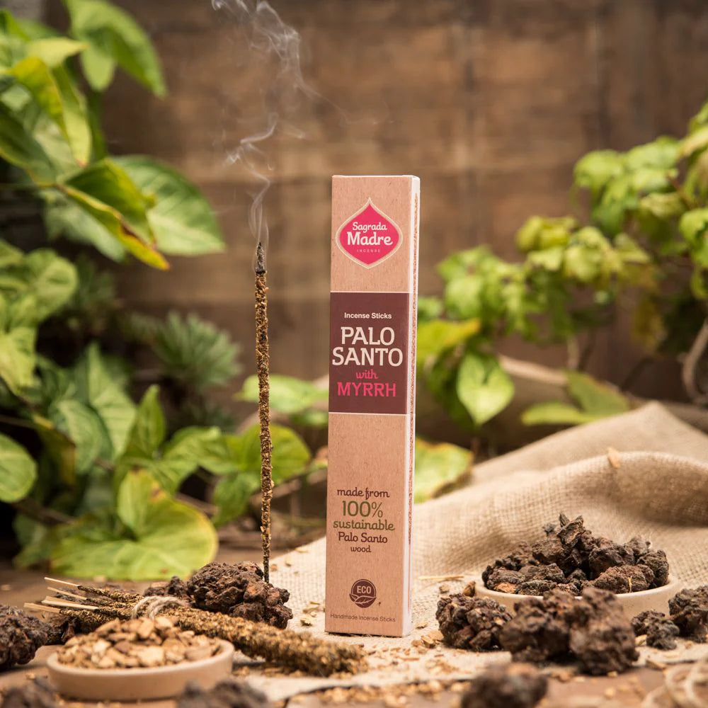 Sagrada Madre Palo Santo s myrhou