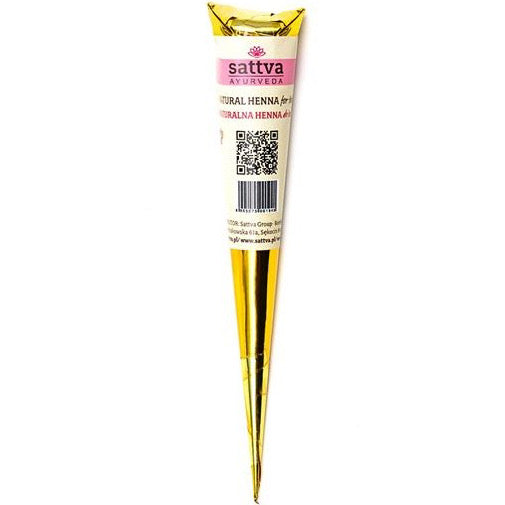Sattva – Hnedá henna na telo 30 g (mehndi, prírodná)