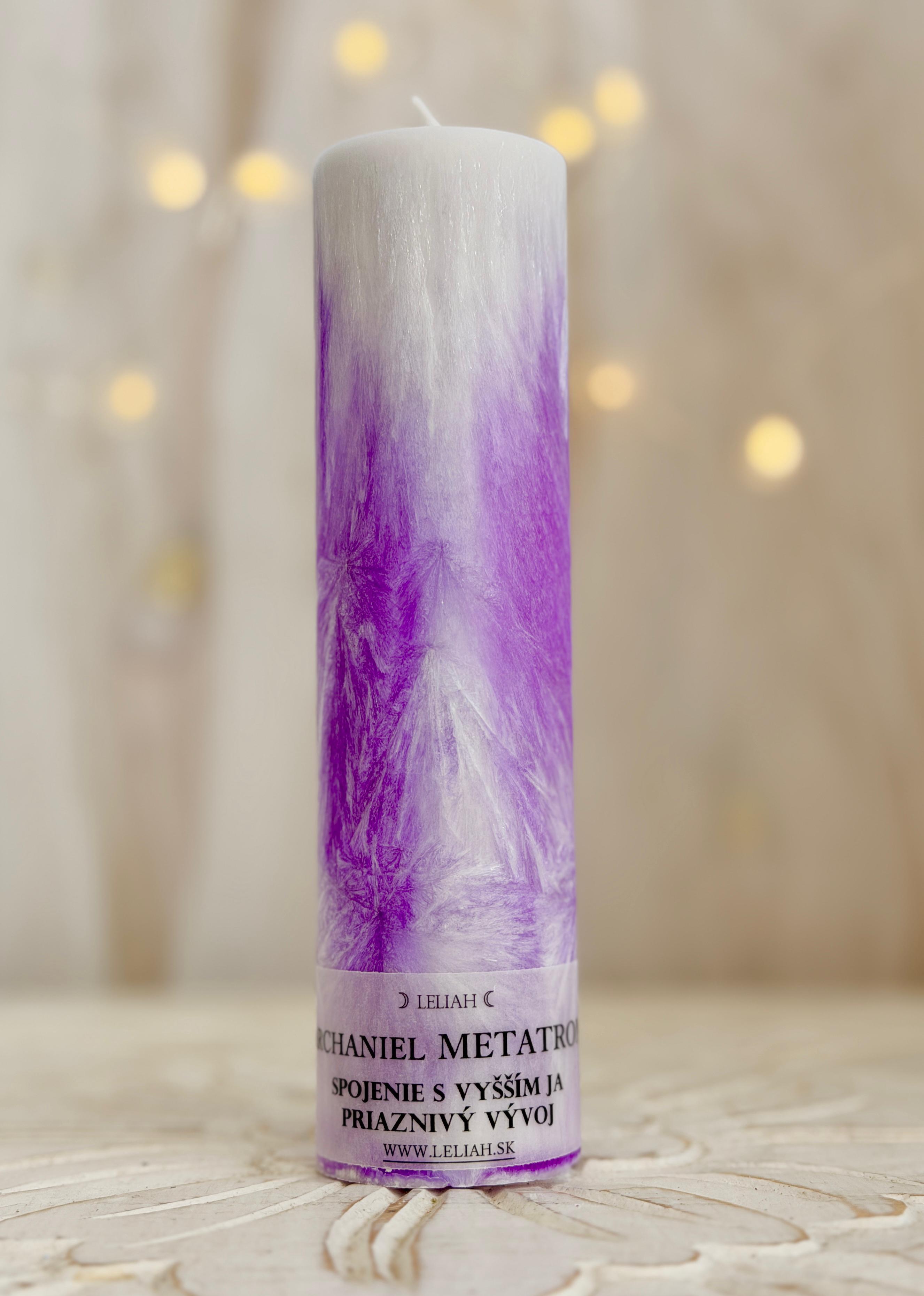 Archanjel Metatron – spojenie s vyšším Ja a brány vedomia – energetická sviečka LELIAH
