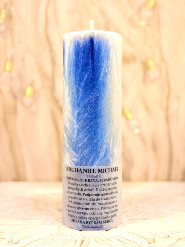 Archanjel Michael – odvaha, ochrana a sebadôvera | energetická sviečka LELIAH