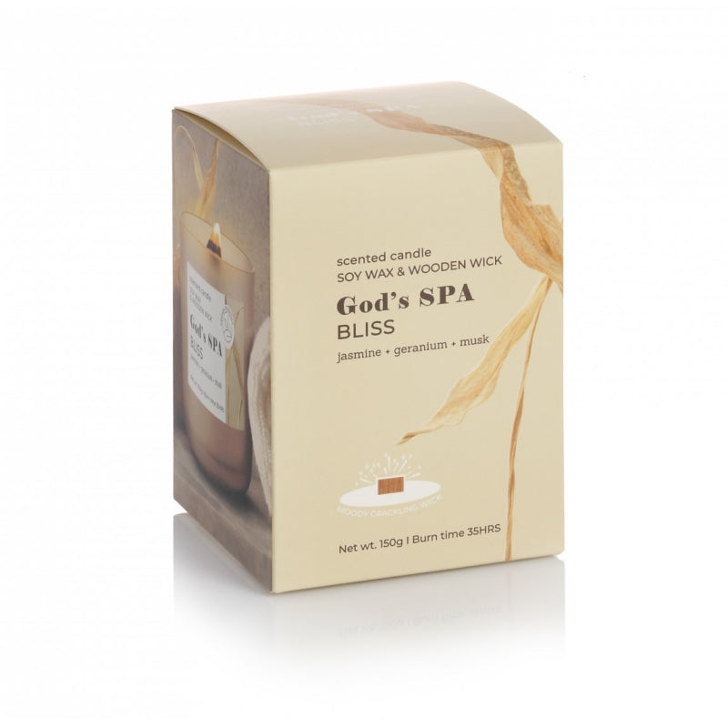Vonná sviečka so sojového vosku - God's SPA BLISS