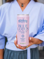 Blue Lotus, minerálna voda + ovocná šťava + liečivé byliny, 330 ml