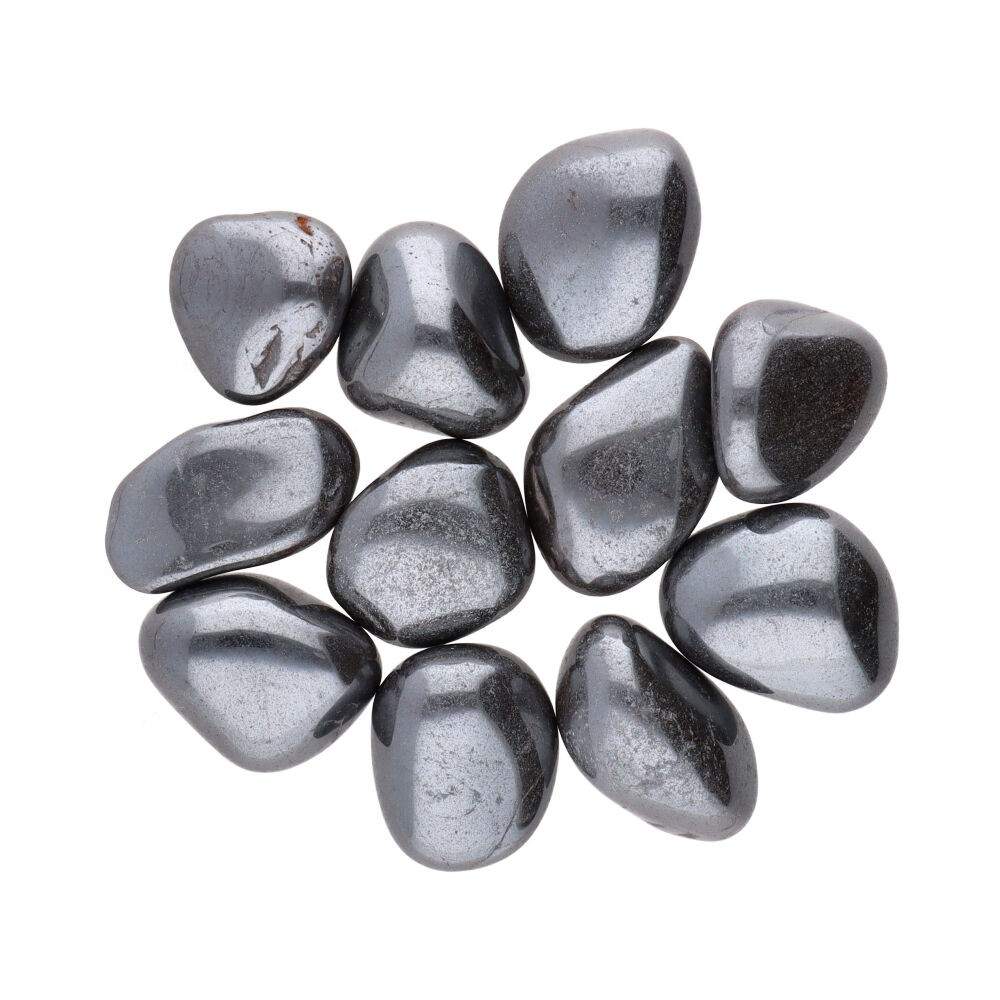 Hematit tumbled kameň