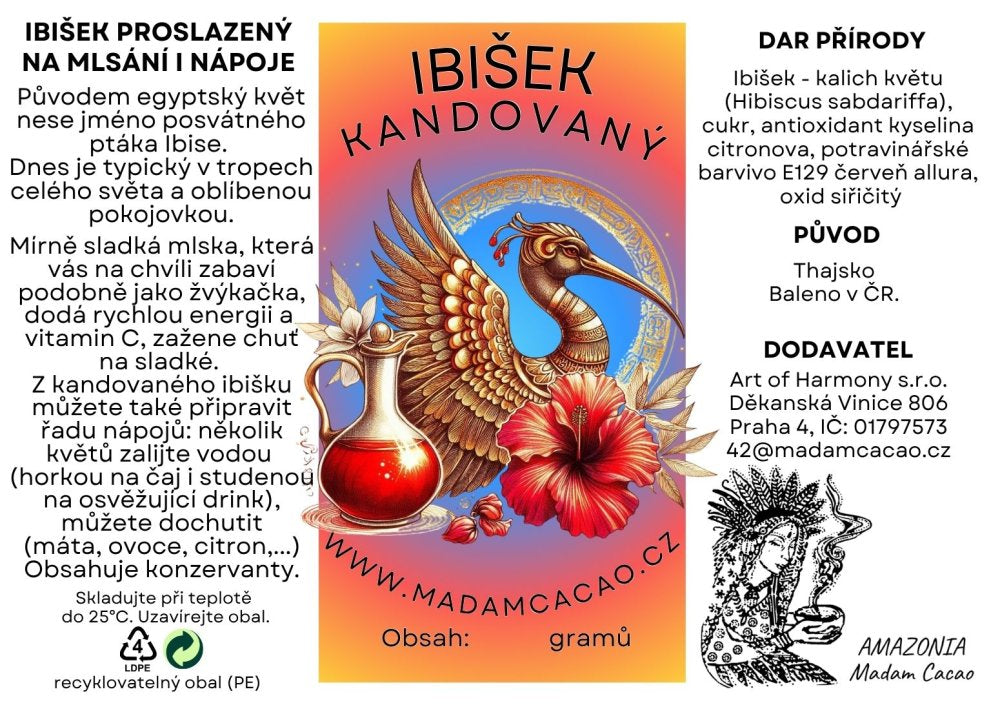 Ibištek kandizovaný – maškrta aj osviežujúci nápoj | 100 g