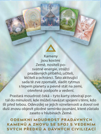 Karty pradávných kameňov – zadná strana balenia