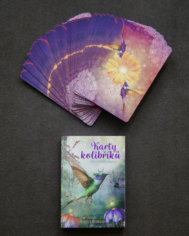Karty Kolibříků (Hummingbird Oracle Cards)