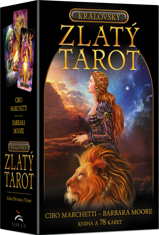 Kráľovský zlatý tarot – 3D balenie