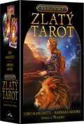 Kráľovský zlatý tarot – 3D balenie