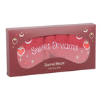 Zamatová maska na spanie Sweet Dreams