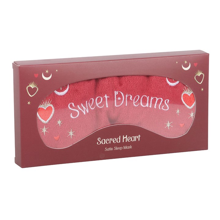 Zamatová maska na spanie Sweet Dreams
