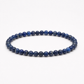 Lapis lazuli náramok 3 mm hladký – minerálový čakrový náramok