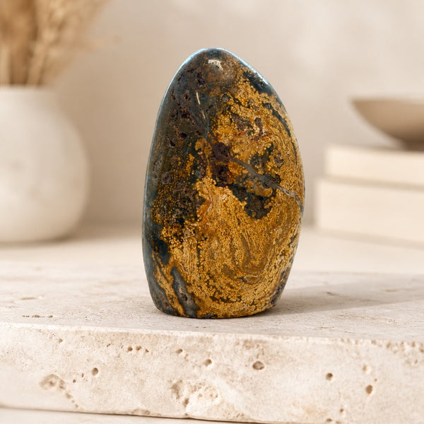 Oceánový jaspis (Ocean Jasper) – leštený freeform