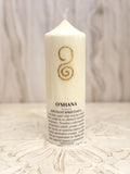 O'Shana – energetická sviečka LELIAH (17 × 6 cm)