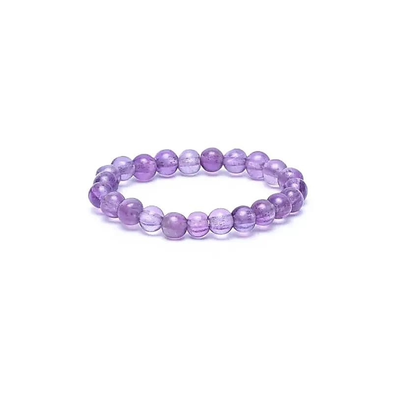 Elastický prsteň z ametystu, 3 mm