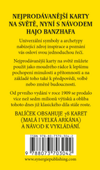 Rider Waite tarot – zadná strana balenia