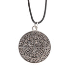 Runový Náhrdelník Viking – kompas Vegvisir na šnúrke