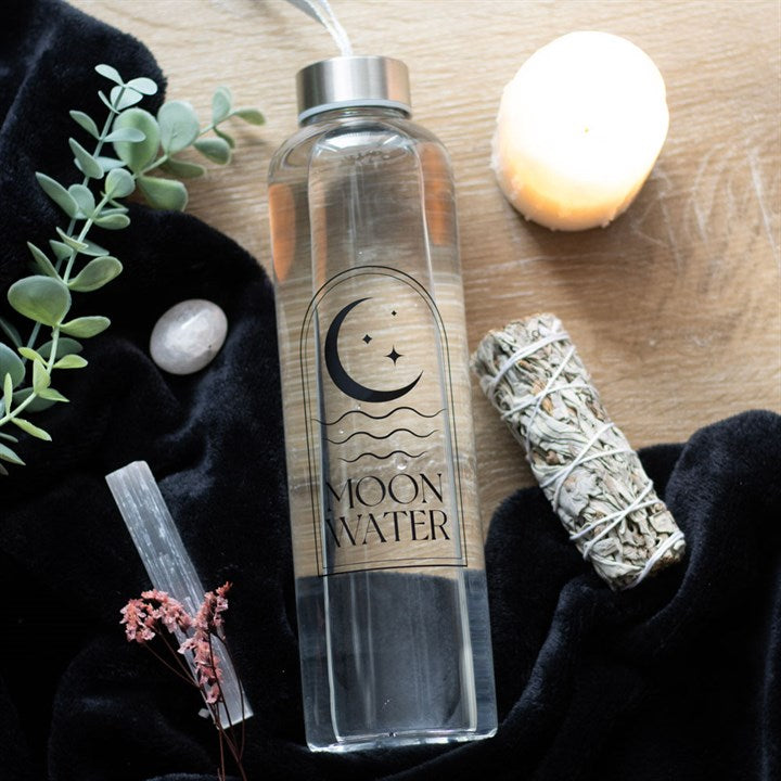 Sklenená fľaša Moon Water – mesačná voda