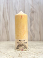 Svetlo – energetická sviečka LELIAH (17 × 6 cm)