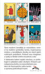 Tarot moderné čarodejnice – zadná strana balenia