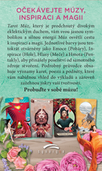 Tarot múz – zadná strana balenia