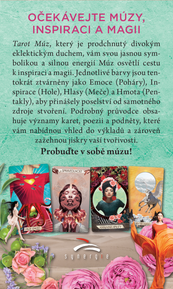 Tarot múz – zadná strana balenia