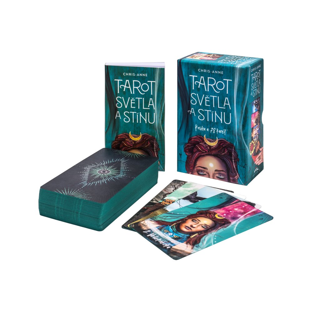 Tarot svetla a tieňa – kniha a karty