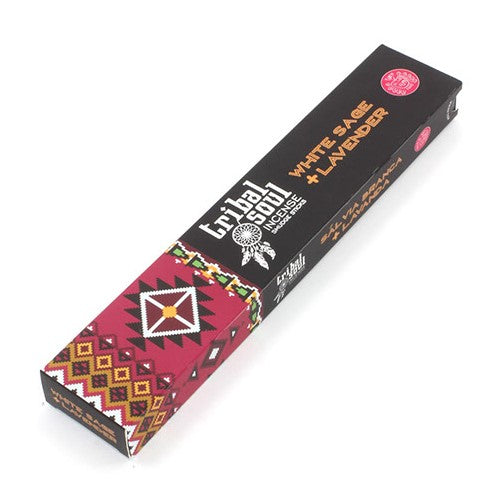 Tribal Soul vydymovacie tyčinky Biela šalvia + Levanduľa