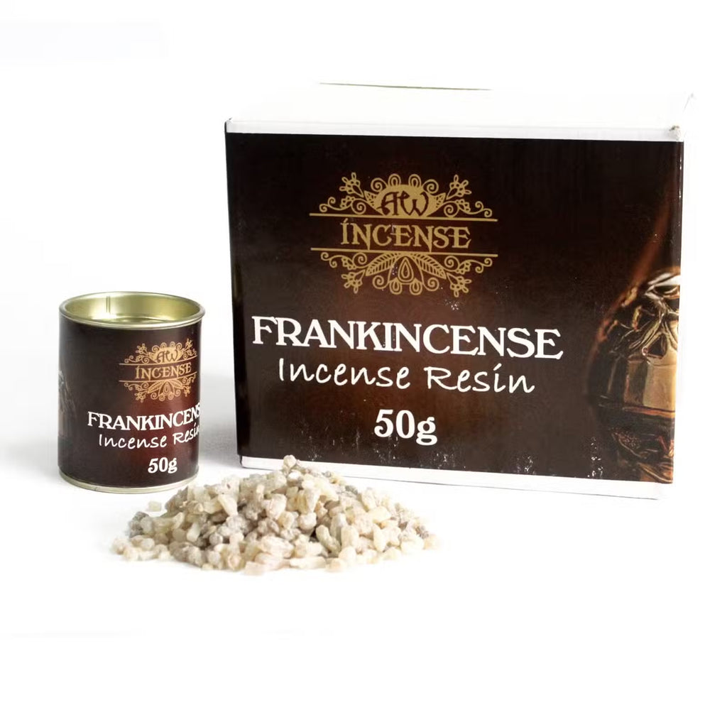 Frankincense vonná živica 50 g – dóza, balenie a živica