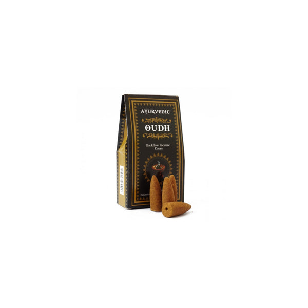 Ayurvedic Oudh – vydymovacie kužele s tečúcim dymom (backflow) 30 g